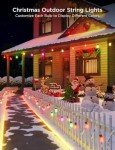 Govee 96ft Smart Outdoor String Lights with Alexa