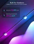 Govee Smart RGBIC Outdoor Lights - 150ft, 75 Modes