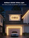 Govee 100ft Smart LED Outdoor String Lights