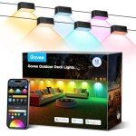 Govee Smart Multicolor Outdoor Deck Lights - 12 Pack