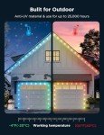 Govee 100ft Smart LED Outdoor String Lights