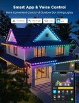 Govee 100ft Smart LED Outdoor String Lights