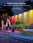 Govee Smart Multicolor Outdoor Deck Lights - 12 Pack