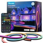 Govee 65.6ft Waterproof RGBIC Neon Rope Lights