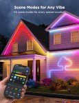 Govee 65.6ft Waterproof RGBIC Neon Rope Lights