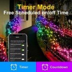 Smart WiFi Color Changing Christmas Lights - 262FT