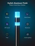 Smart RGBIC Outdoor Pathway Lights with App Control