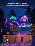APPECK 100ft Smart Outdoor Lights with 72 LEDs