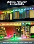 GoEatVe 59ft Smart Outdoor RGB LED Lights