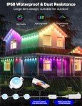 GoEatVe 59ft Smart Outdoor RGB LED Lights