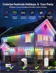 GoEatVe 59ft Smart Outdoor RGB LED Lights