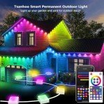 Smart 100ft Outdoor LED Eave Lights - Multicolor