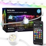 BrizLabs Smart 50ft Outdoor LED Eave Lights