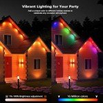 Smart 100ft Outdoor LED Eave Lights - Multicolor