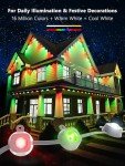 BrizLabs Smart 50ft Outdoor LED Eave Lights