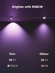 BrizLabs Smart 50ft Outdoor LED Eave Lights