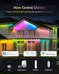 Smart 60ft Outdoor Christmas Lights with App Control