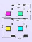 Govee RGBIC Outdoor LED Flood Lights