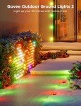 Govee 30-Pack Outdoor RGBIC Ground Pathway Lights