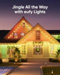 Eufy Smart 100ft Outdoor RGBWW Christmas Lights