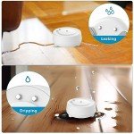 WiFi Water Leak Detector with 110dB Alarm