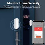 WiFi Smart Door Sensor with Alarm for Home Security