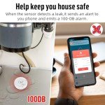KERUI WiFi Water Sensor with Smart Alerts