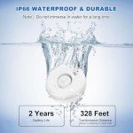 5-Pack WiFi Water Leak Detectors with Alarm