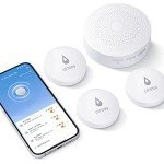 Winees WiFi Water Leak Detector - 3 Pack