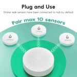 Winees WiFi Water Leak Detector - 3 Pack