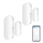 Smart WiFi Door and Window Sensor (2 Pack)