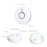 Wi-Fi Water Leak Sensor Alarm - 2-Pack