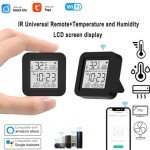 Smart WiFi Temperature & Humidity Sensor with Remote