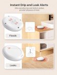 Smart Wi-Fi Water Leak Detector Kit with Alerts