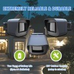 HTZSAFE Smart Motion Sensor - Outdoor Security Alert