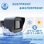 HTZSAFE Smart Motion Sensor - Outdoor Security Alert