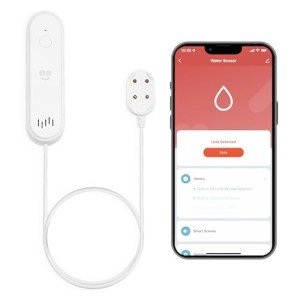Geeni Smart Water Leak Detector with Siren Alerts
