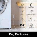Geeni Smart Water Leak Detector with Siren Alerts