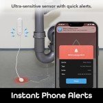 Geeni Smart Water Leak Detector with Siren Alerts