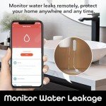 Geeni Smart Water Leak Detector with Siren Alerts