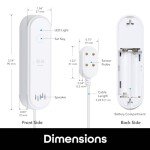 Geeni Smart Water Leak Detector with Siren Alerts