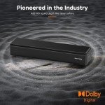 GEOYEAO Bluetooth Sound Bar with Dolby Audio