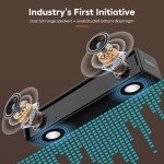 GEOYEAO Bluetooth Sound Bar with Dolby Audio