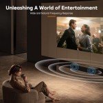 GEOYEAO Bluetooth Sound Bar with Dolby Audio