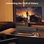 GEOYEAO Bluetooth Sound Bar with Dolby Audio