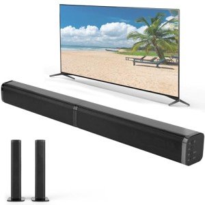 Yizlet Bluetooth Sound Bar for Smart TVs