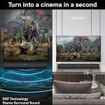 Yizlet Bluetooth Sound Bar for Smart TVs