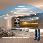 Yizlet Bluetooth Sound Bar for Smart TVs