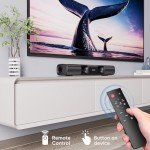 Saiyin 50W Smart TV Sound Bar with Subwoofer