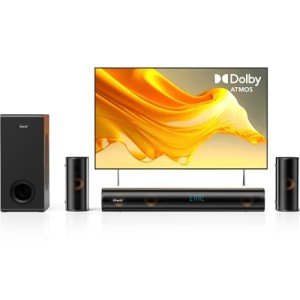 Hiwill 5.1ch Dolby Atmos Soundbar with Subwoofer